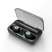 F9 Bluetooth Headphones with Touch Control and Battery Display – view 1