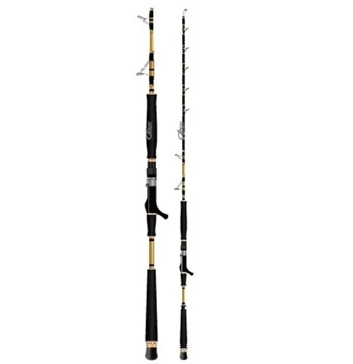 Catch Combo 400g Acid Wrap Jigging Rod With JGX5000 Right Hand Reel Spooled With Braid – view 1