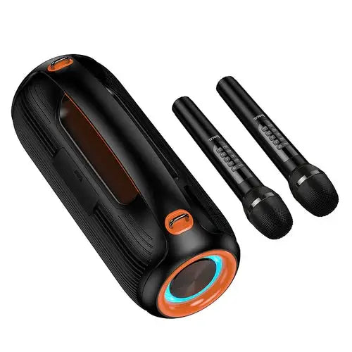 BroDeals Bluetooth Speaker 600W Bluetooth Party Speaker with 2 Wireless Microphones 600W Bluetooth Party Speaker with 2 Wireless Microphones