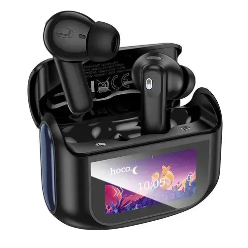 BroDeals Earphone TWS Earbud with LCD Touch Screen TWS Earbud with LCD Touch Screen