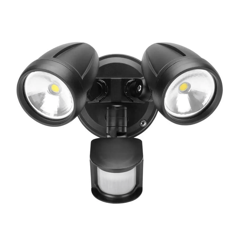 30W LED Security Light with Motion Sensor Outdoor Twin Spotlight Garage IP54 – view 2