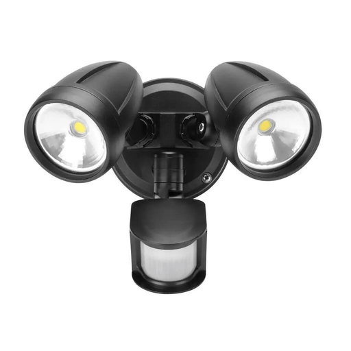 30W LED Security Light with Motion Sensor Outdoor Twin Spotlight Garage IP54 – view 2
