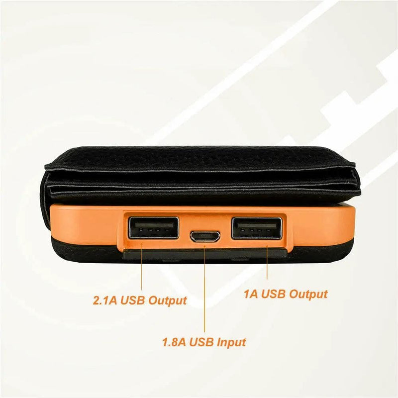 20000mAh Solar Power Bank Dual USB Emergency Charger Outdoor Portable – view 5