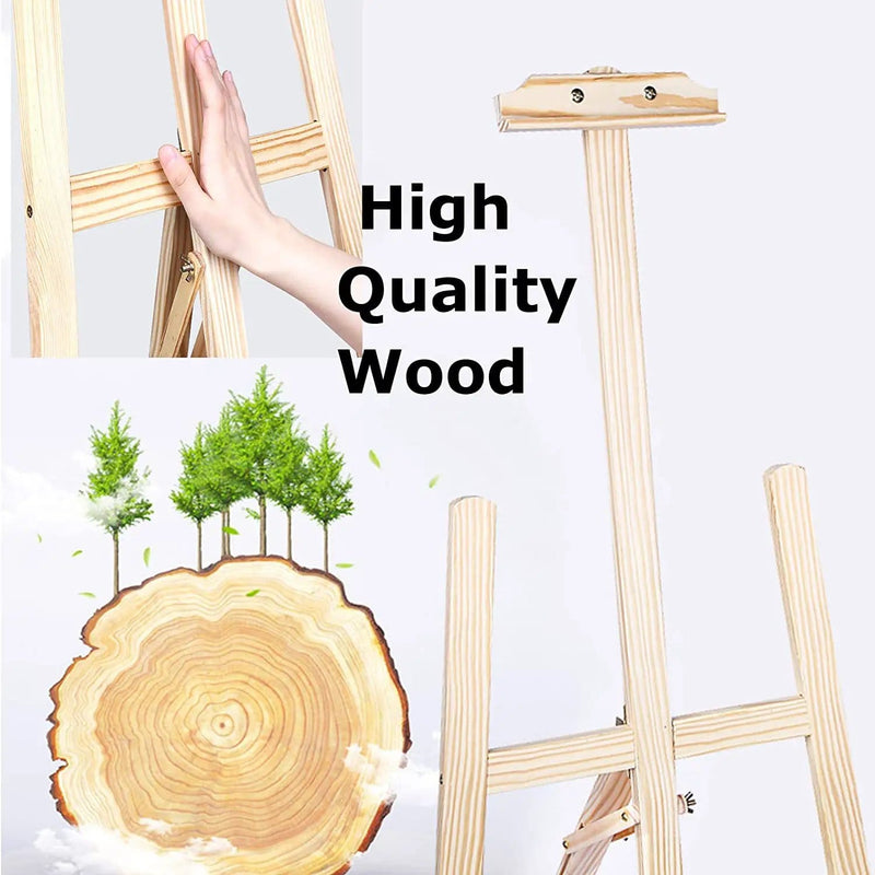 salelink.co.nz Unbranded 1.75M Wooden Easel 1.75M Wooden Easel | Action Outdoors NZ