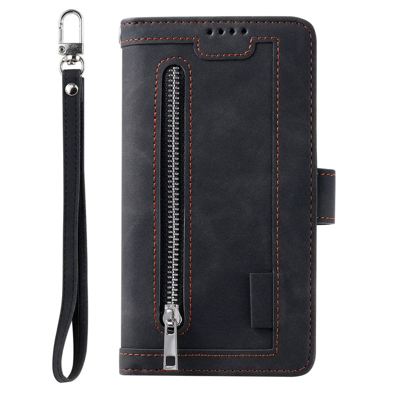 salelink.co.nz Unbranded Samsung S21 Plus Case Premium PU Leather Wallet Case Samsung Galaxy S21 Plus