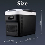 salelink.co.nz Unbranded 28L Car Refrigerator Fridge 28L Portable Car Refrigerator Freezer 12V 24V