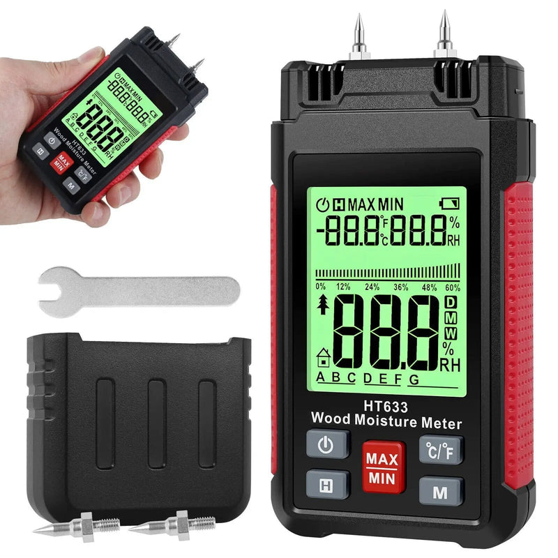 salelink.co.nz Unbranded Moisture Meter Moisture Meter | Action Outdoors NZ