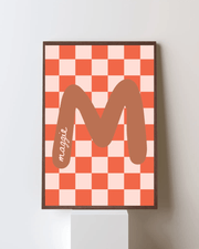 Blank Wall Print Shop Print Material Initial Checks  Blue (Personalised) Initial Checks  Blue (Personalised)