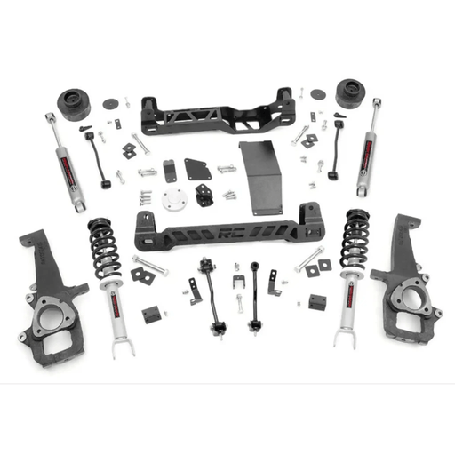 Rough Country 4 Inch Lift Kit With Loaded Struts For Dodge RAM 1500 2012-2023 – view 1