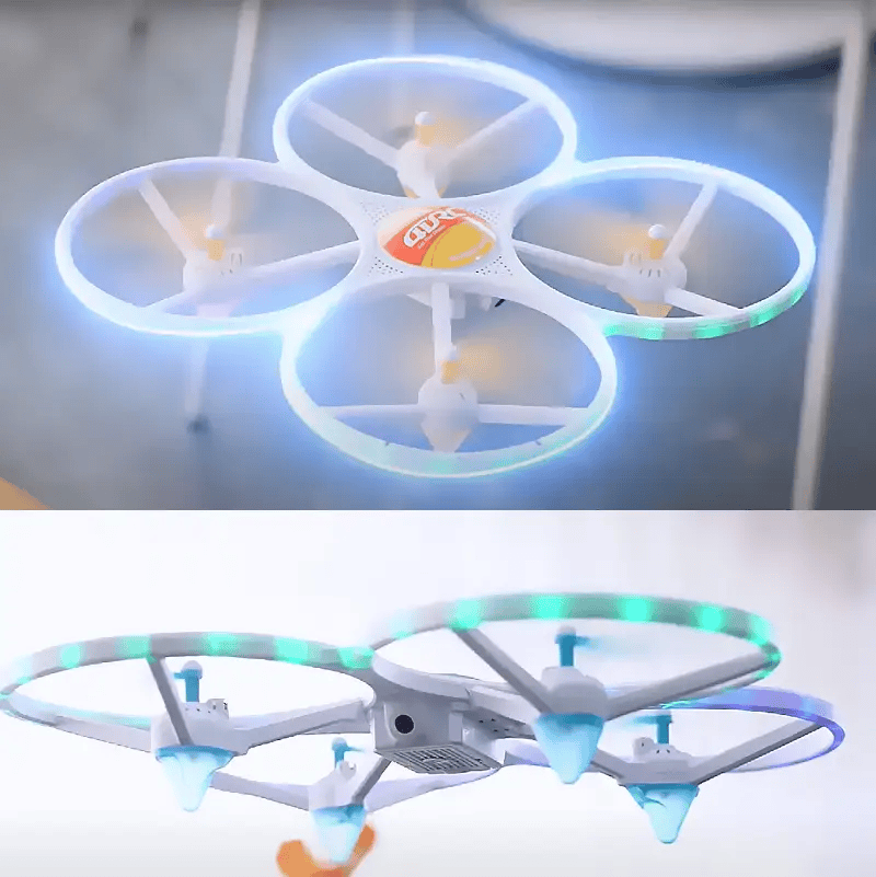 HD Camera Drone Large Size Quadcopter Toy with Headless Mode Trajectory – view 1