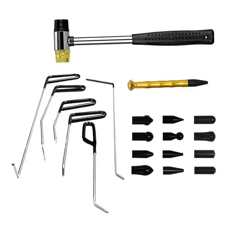 salelink.co.nz Unbranded 20pcs PDR Rods Crowbar Opening Tools 20Pcs PDR Rods Crowbar Opening Tools Set
