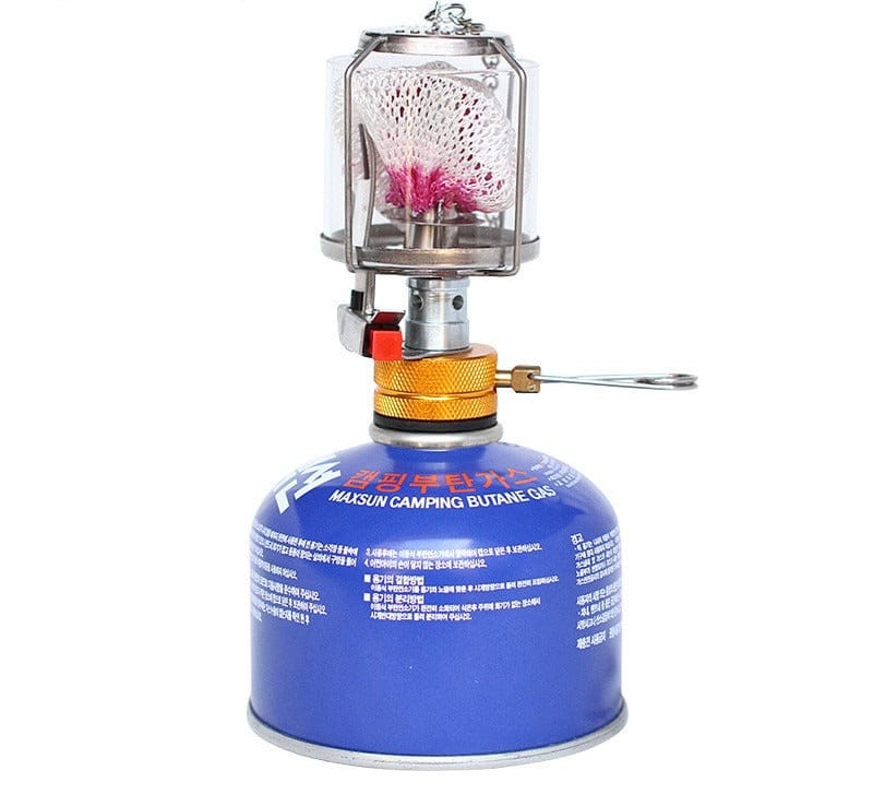 Mead's Supply & Equipment Outfitters limited Camping Lighting Portable Gas Camping Lantern With Copper And Steel Electronic Ignition Portable Copper and Steel Gas Camping Lantern