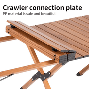 90CM Folding Dining Table Camping Picnic Egg Roll – view 4