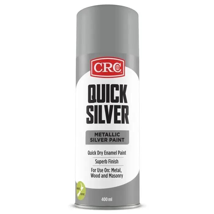 Wholesale CRC Quick Silver 400ml - Metallic Silver Spray Paint (Pack of 6)