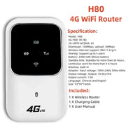 4G LTE Portable WiFi Router & Mobile Hotspot (8 different variants available) – view 18