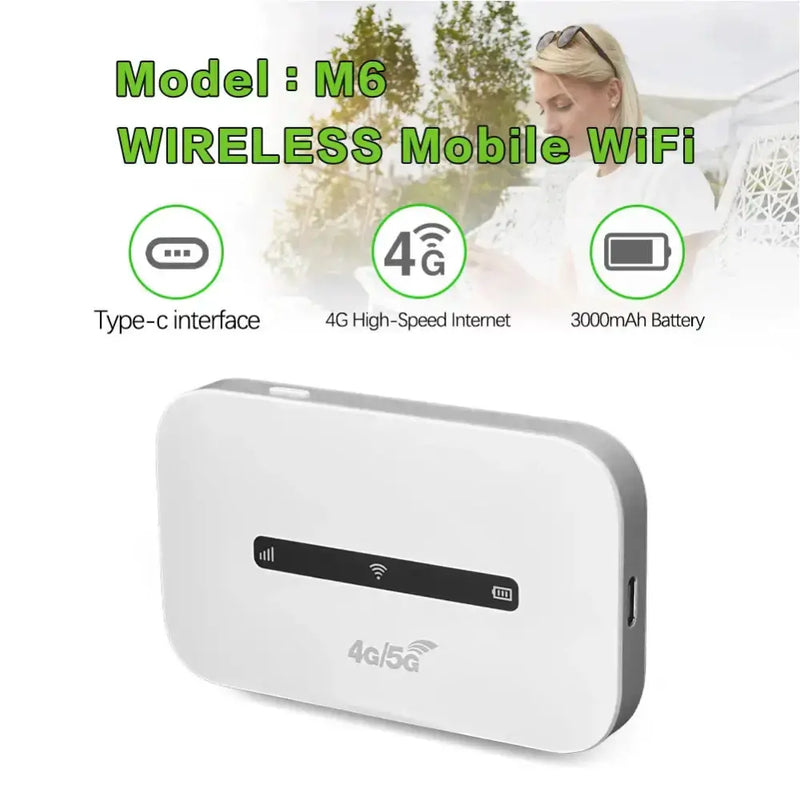 Habicare 9eight5 4G / 5G LTE Portable WiFi Router with SIM Slot 4G / 5G LTE Portable WiFi Router with SIM Slot