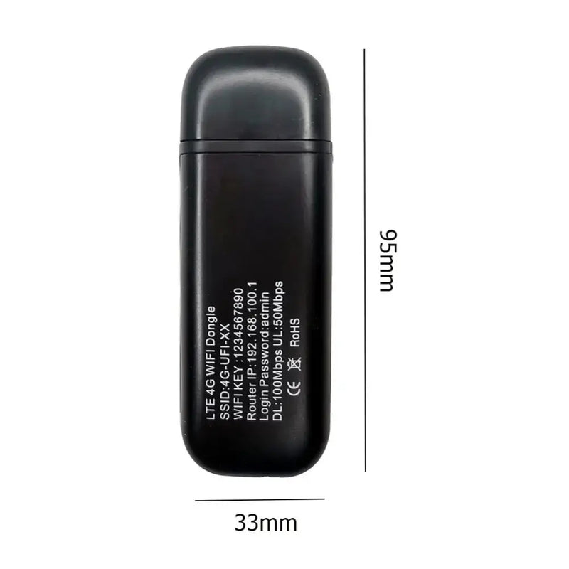 4G LTE USB WiFi Dongle & Mobile Hotspot (available in White & Black) – view 9