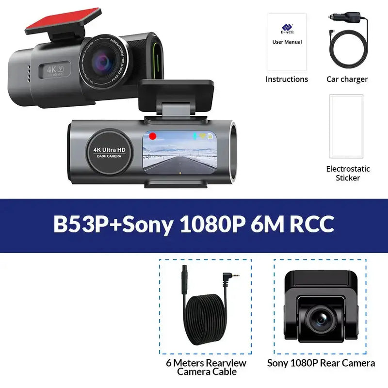4K UHD Dash Cam with WiFi & GPS (different sizes and models available) – view 16