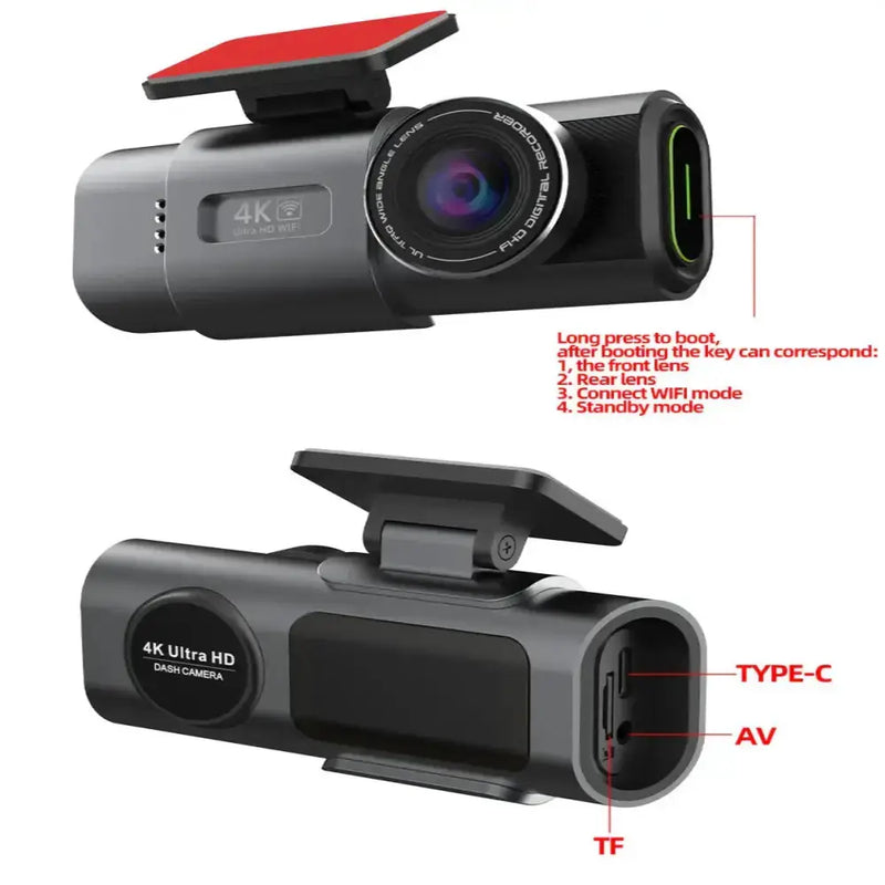 4K UHD Dash Cam with WiFi & GPS (different sizes and models available) – view 6