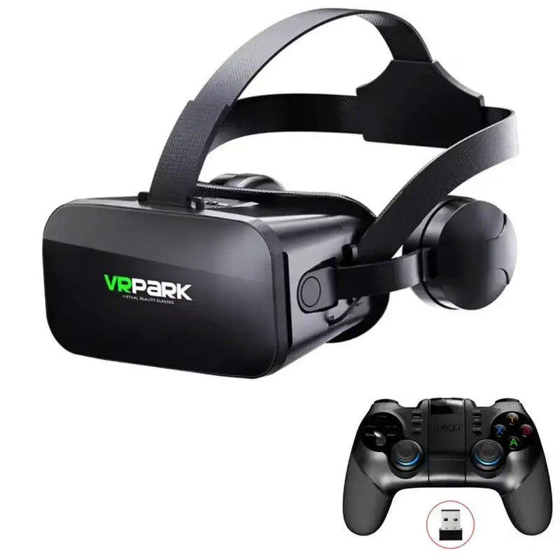 4K VR Headset with Rocker – 3D Virtual Reality Glasses – view 10