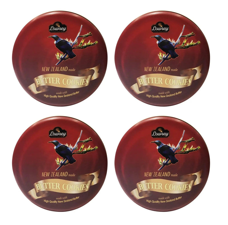Lowrey Foods Butter Cookies Lowrey 4-Flavour Butter Cookies Gift Set | 4 Gift Tins Lowrey 4-Flavour Butter Cookies Gift Set | 4 Gift Tins