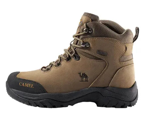 Waterproof High-Top Hiking Boots - Camel Brand – view 7