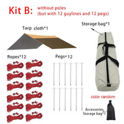Habicare SS 4x6 Large Heavy Duty Waterproof Tarp 4x6 Large Heavy Duty Waterproof Tarp