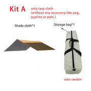Habicare SS 4x6 Large Heavy Duty Waterproof Tarp 4x6 Large Heavy Duty Waterproof Tarp