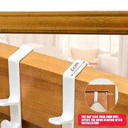 9eight5 Tools & Kits (multipurpose) 5 Hook Over Door Hangar Rack 5 Hook Over Door Hangar Rack