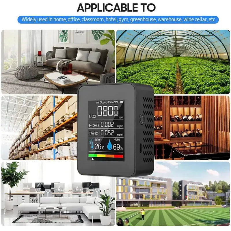 Habicare HBC Air Quality Monitor (5 Parameters) Air Quality Monitor (5 Parameters)