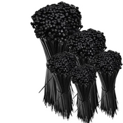 Habicare 500/1000PCS Self-Locking Black Nylon Cable Ties 500/1000PCS Self-Locking Black Nylon Cable Ties