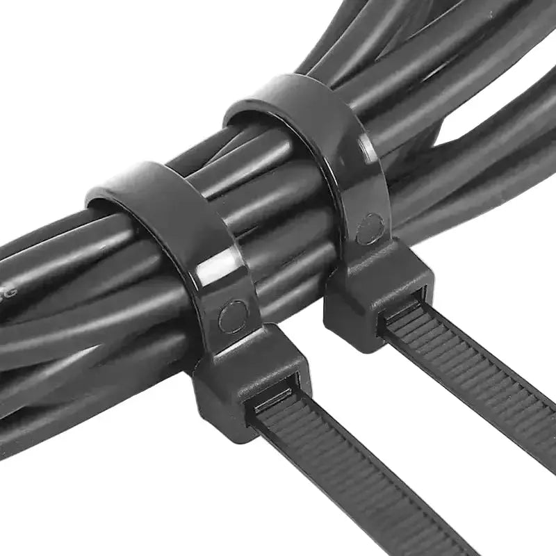 Habicare 500/1000PCS Self-Locking Black Nylon Cable Ties 500/1000PCS Self-Locking Black Nylon Cable Ties