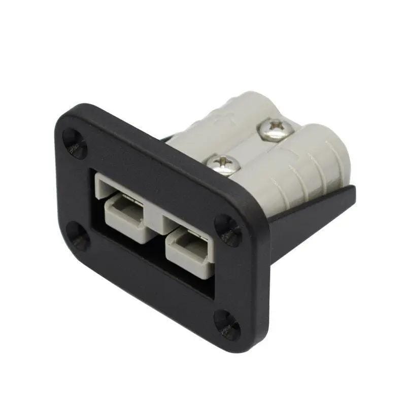 Flush Mount 50 Amp Anderson Plug Mounting Bracket Panel Cover for Caravan – view 2