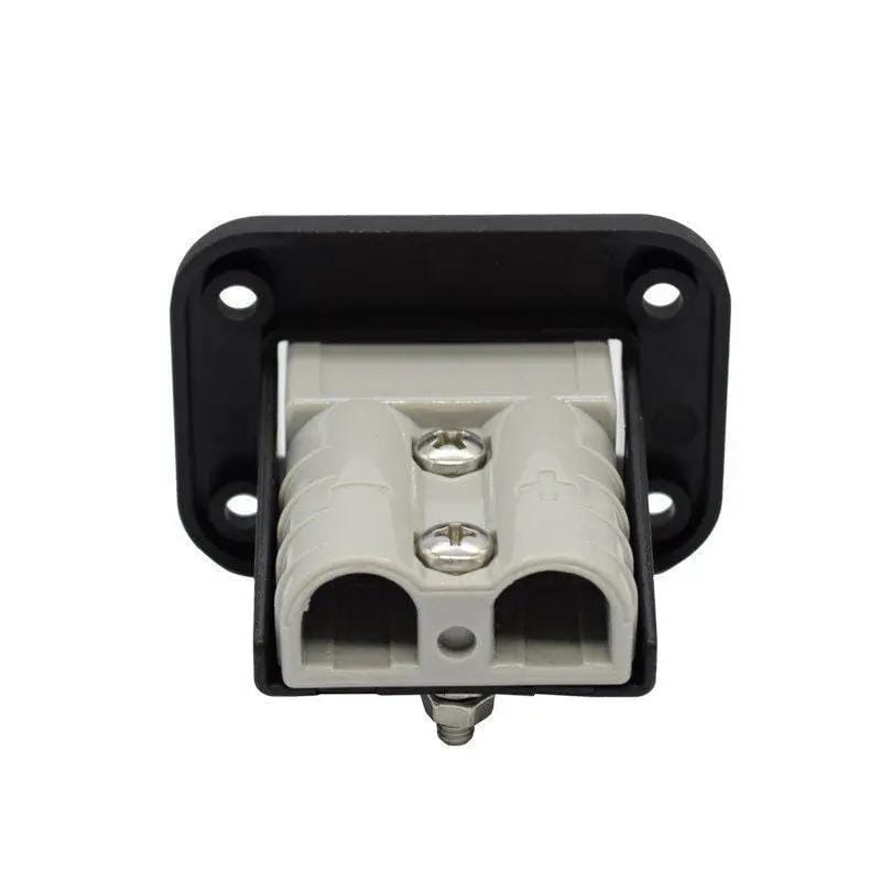 Flush Mount 50 Amp Anderson Plug Mounting Bracket Panel Cover for Caravan – view 4