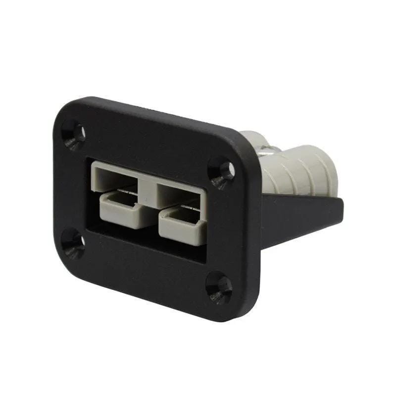 Flush Mount 50 Amp Anderson Plug Mounting Bracket Panel Cover for Caravan – view 1