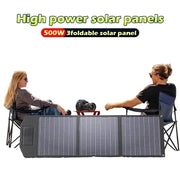 Habicare SS 50W Foldable Solar Charger for Camping 50W Foldable Solar Charger for Camping