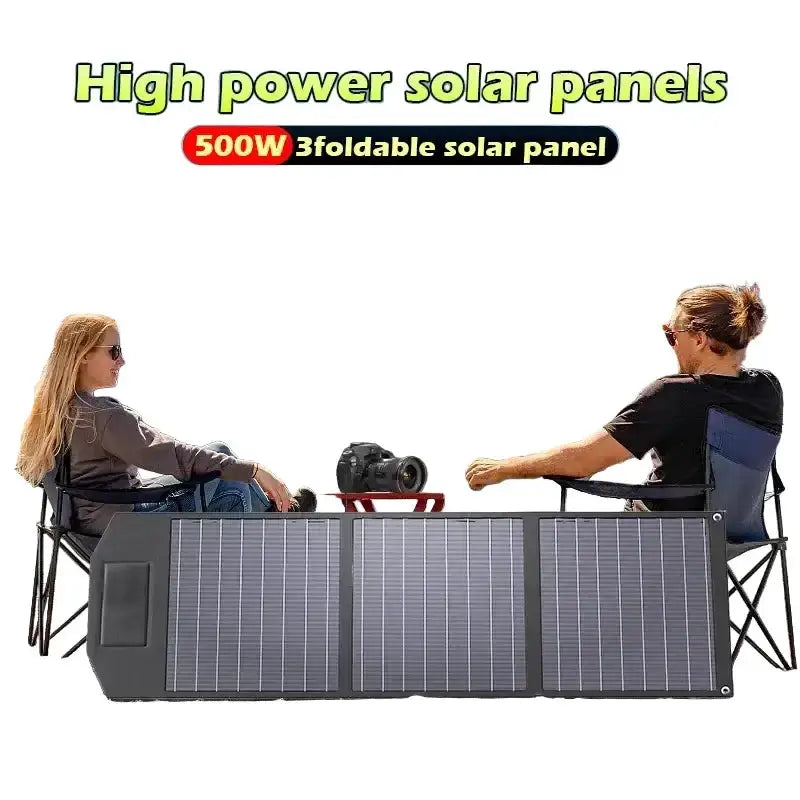 Habicare SS 50W Foldable Solar Charger for Camping 50W Foldable Solar Charger for Camping