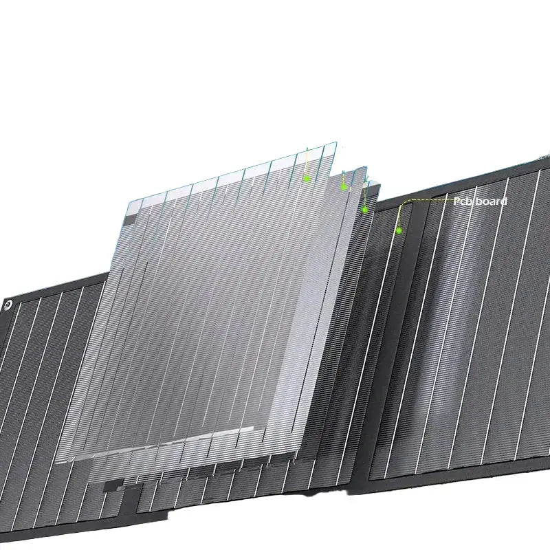 Habicare SS 50W Foldable Solar Charger for Camping 50W Foldable Solar Charger for Camping