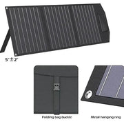 Habicare SS 50W Foldable Solar Charger for Camping 50W Foldable Solar Charger for Camping