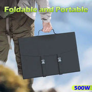 Habicare SS 50W Foldable Solar Charger for Camping 50W Foldable Solar Charger for Camping