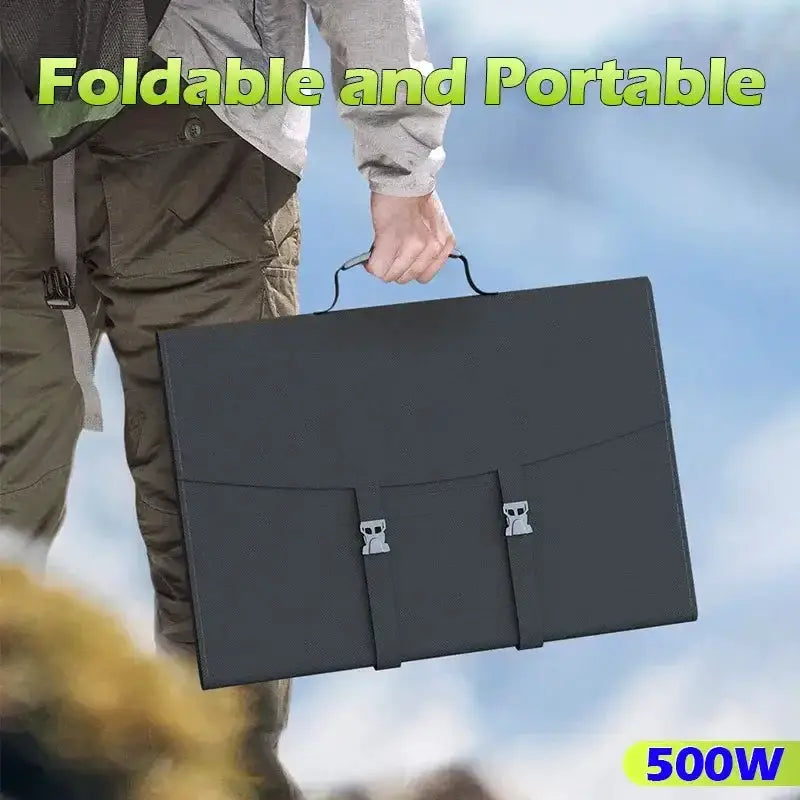 Habicare SS 50W Foldable Solar Charger for Camping 50W Foldable Solar Charger for Camping