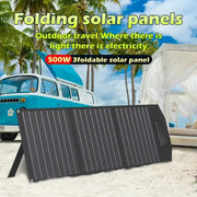 Habicare SS 50W Foldable Solar Charger for Camping 50W Foldable Solar Charger for Camping