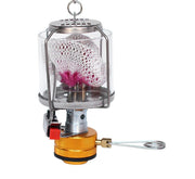 Mead's Supply & Equipment Outfitters limited Camping Lighting Portable Gas Camping Lantern With Copper And Steel Electronic Ignition Portable Copper and Steel Gas Camping Lantern