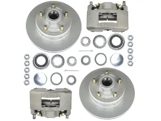 1500kg Deemaxx Disc Braked Hub & Caliper Set - 5x4-1/2x1/2"