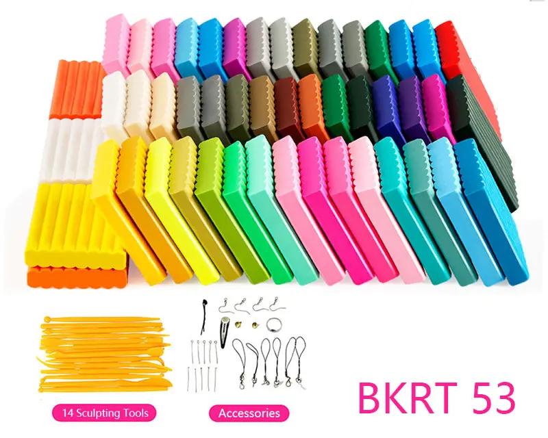 Polymer Clay Oven Bake Clay Modelling Clay - 50 Colors – view 3