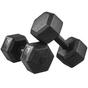 Yaheetech 2x6kg Hexagon Dumbbells Set 2x6kg Hexagon Dumbbells Set