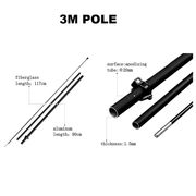 dealonline.co.nz dealonlinenz 2.8M POLE - for 2M Feather Banner Flag 2.8m Fiberglass Pole for 2m Feather Banner Flag
