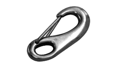 Anzor HOOKS 50mm 316 Spring Snap Anzor 50mm 316 Stainless Steel Spring Snap Clip