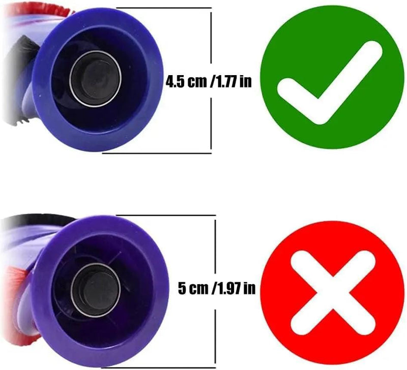 Brush Roller Brushbar Replacement For Dyson V6 V7 (4 Prong, No Screw) – view 8