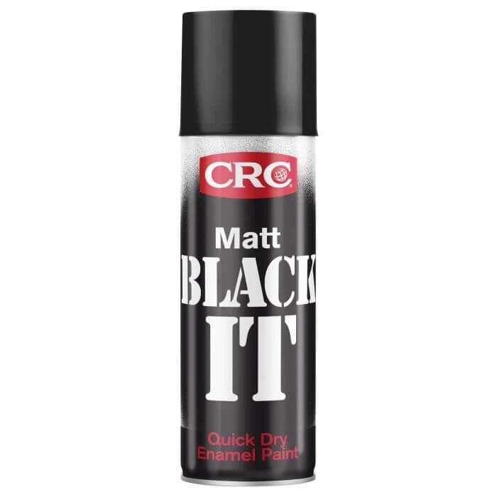 CRC CRC Paint CRC Paint It Black Matt 400ml CRC Paint It Black Matt 400ml Quick Dry Enamel Spray